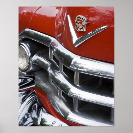 WA, Seattle, ein klassisches amerikanisches Auto. Poster (Vorne)