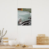 WA, Seattle, ein klassisches amerikanisches Auto.  Poster (Küche)