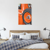 WA, Seattle, Klassischer Lieferwagen. Leinwanddruck (Insitu (Schlafzimmer))