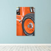 WA, Seattle, Klassischer Lieferwagen. Leinwanddruck (Insitu (Holzboden))