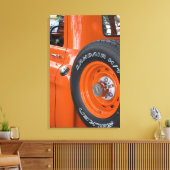 WA, Seattle, Klassischer Lieferwagen. Leinwanddruck (Insitu (Wohnzimmer))