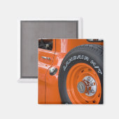 WA, Seattle, Klassischer Lieferwagen. Magnet (Vorderseite/Rückseite)