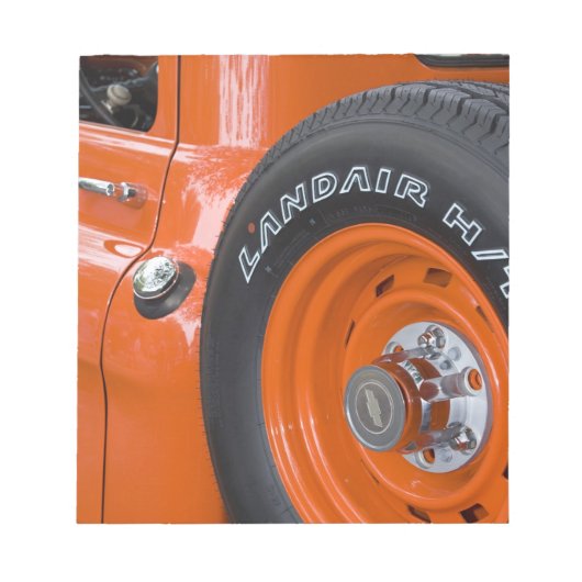 WA, Seattle, Klassischer Lieferwagen. Notizblock (Vorderseite)