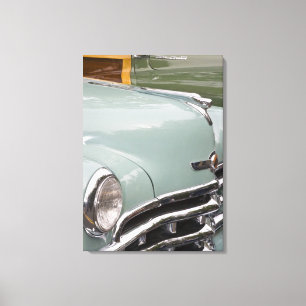 WA, Seattle, klassisches amerikanisches Auto. 3 Leinwanddruck