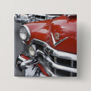 WA, Seattle, klassisches amerikanisches Automobil Button