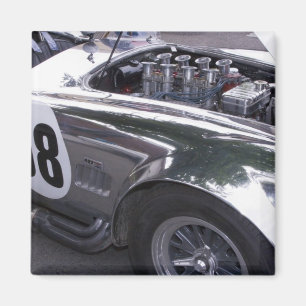 WA, Seattle, klassisches amerikanisches Automobil. Magnet