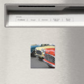 WA, Seattle, klassisches britisches Auto. Magnet (In Situ (Geschirrspüler))