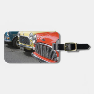 WA, Seattle, klassisches britisches Automobil Gepäckanhänger