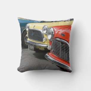WA, Seattle, klassisches britisches Automobil. Kissen