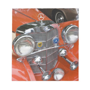 WA, Seattle, klassisches deutsches Auto. Notizblock