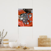WA, Seattle, klassisches deutsches Auto. Poster (Küche)