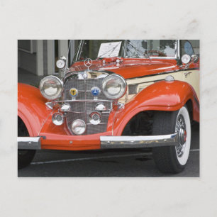 WA, Seattle, klassisches deutsches Automobil. 2 Postkarte