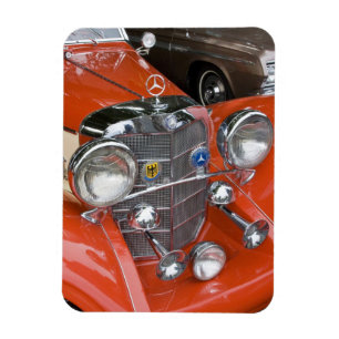 WA, Seattle, klassisches deutsches Automobil. Magnet