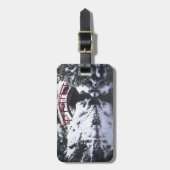 WA, Seattle, Moon-Brücke und Teich nach Winter 2 Gepäckanhänger (Vorderseite vertikal)