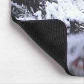 WA, Seattle, Moon-Brücke und Teich nach Winter 2 Mousepad (Ecke)