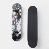 WA, Seattle, Moon-Brücke und Teich nach Winter 2 Skateboard (Vorderseite)