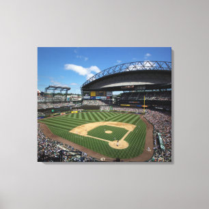 WA, Seattle, Safeco Field, Mariners Baseball Leinwanddruck