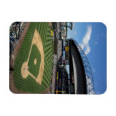 WA, Seattle, Safeco Field, Mariners Baseball Magnet (Horizontal)