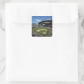 WA, Seattle, Safeco Field, Mariners Baseball Quadratischer Aufkleber (Tasche)