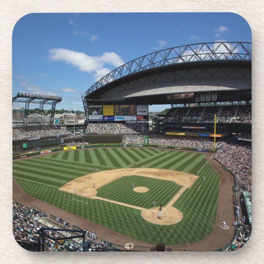 WA, Seattle, Safeco Field, Mariners Baseball Untersetzer (Vorderseite)