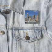 WA, Seattle, Seattle Skyline mit Fähre Button (Beispiel)
