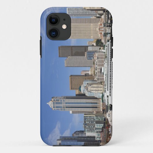 WA, Seattle, Seattle Skyline mit Fähre Case-Mate iPhone Hülle (Rückseite)