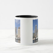 WA, Seattle, Seattle Skyline mit Fähre Tasse (Zentrum)