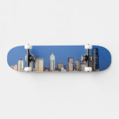 WA, Seattle, Seattle Skyline und Elliott Bay 3 Skateboard (Horizontal)