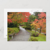 WA, Seattle, Washington Park Arboretum, 2 Postkarte (Vorne/Hinten)