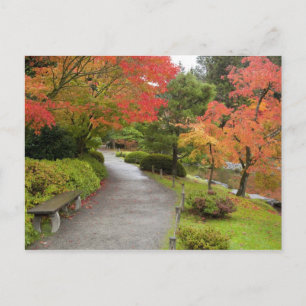 WA, Seattle, Washington Park Arboretum, 2 Postkarte
