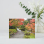 WA, Seattle, Washington Park Arboretum, 2 Postkarte (Stehend Vorderseite)