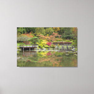 WA, Seattle, Washington Park Arboretum, 3 Leinwanddruck