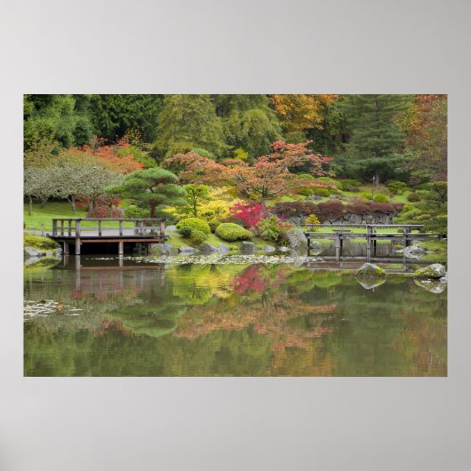 WA, Seattle, Washington Park Arboretum, 3 Poster (Vorne)