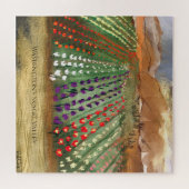 WA Skagi Valley Tulip Fields Spring Dreaming Puzzle (Horizontal)