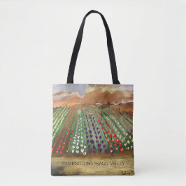 WA Skagi Valley Tulip Fields Spring Dreaming Tasche