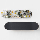 WA, Skagit Valley, Daffodil-Muster Skateboard (Horizontal)