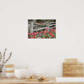 WA, Skagit Valley, Roozengaarde Tulip Garden, Poster (Küche)