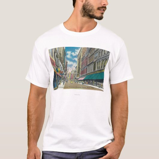WA Straßen-im Stadtzentrum gelegene T-Shirt (Vorderseite)