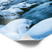 WA, Watchee National Forest, Kaskade Fotodruck (Ecke)