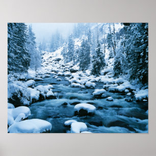WA, Wenatchee National Forest, Cascade Poster