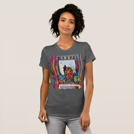 Wa-Wo Wave NFT Art - A BUDDHA & A MEZUZAH 11 T-Shirt (Vorne ganz)