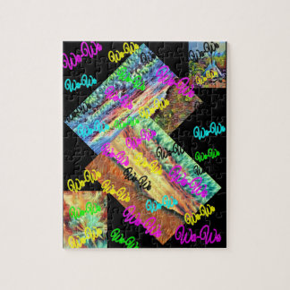 Wa-Wo Wave NFT Art Collection CLOUDY CLOUDS 23/30 Puzzle