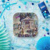 Wa-Wo Wave NFT Collection FLYING GAZEBO 12 Pappteller (Party)