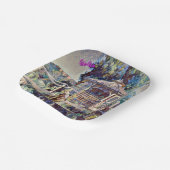 Wa-Wo Wave NFT Collection FLYING GAZEBO 12 Pappteller (Gewinkelt)