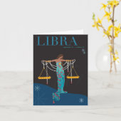 Waage-Anmerkung Karte (Gelbe Blume)