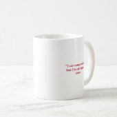 Waage Ästhetik Kaffeetasse (VorderseiteRechts)
