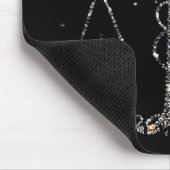 Waage-Astrologie Mousepad (Ecke)