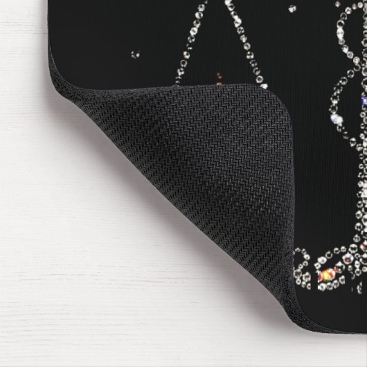 Waage-Astrologie Mousepad (Ecke)