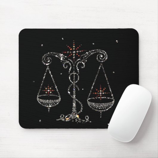 Waage-Astrologie Mousepad (Mit Mouse)