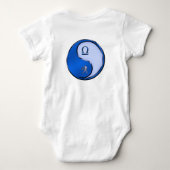 Waage Baby Strampler (Rückseite)